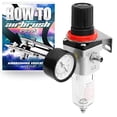 thumbnail image 1 of PointZero Pro Régulateur de Compresseur d'Air avec Filtre à Eau, 1 of 4