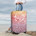 thumbnail image 7 of Fuzoiu Leopard Skins And Heads Print Suitcase Cover,Washable Luggage Covers for Suitcase,Elastic Luggage Protector Cover,Scratch Resistant Travel Suitcase Covers-Medium, 7 of 7