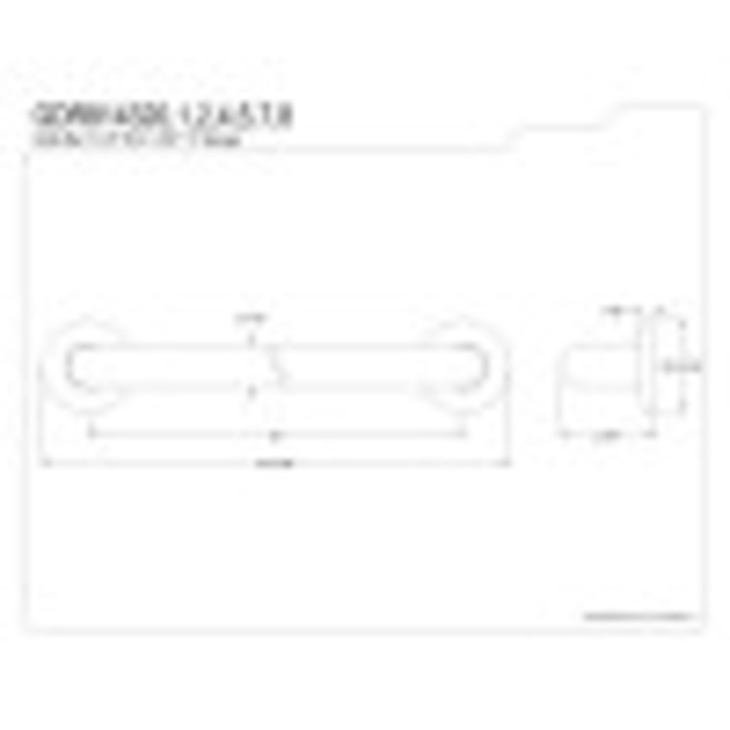 Kingston Brass GDR814320 Silver Sage 32-Inch X 1-1/4-Inch OD ADA Grab Bar, Matte Black