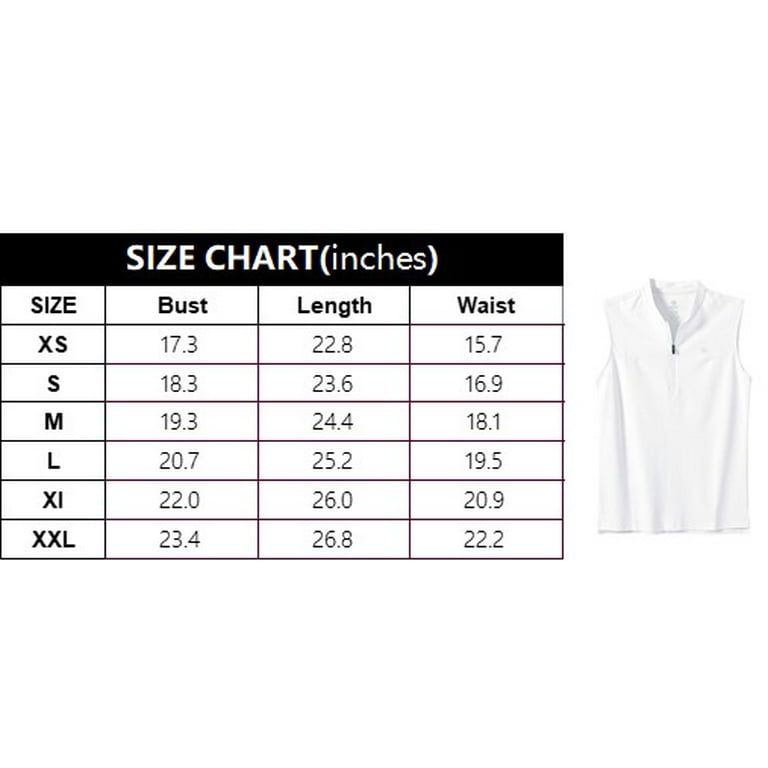 Women's 'golf hotsell shirt size chart