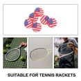thumbnail image 3 of Miangastore 6pcs Racket Vibration Dampeners National Flag Designed Tennis Racket Shocking Absorbers, 3 of 8