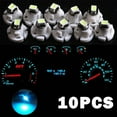 thumbnail image 5 of Dash Bulbs T4.2 Flat Top Gauges Ice Blue Instrument Kit LED Light 10mm, 5 of 9