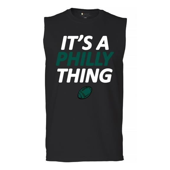 It's a Philly Thing Funny Muscle Shirt Philadelphia Birds Fan Champions City of Brotherly Love Football Fly Men's