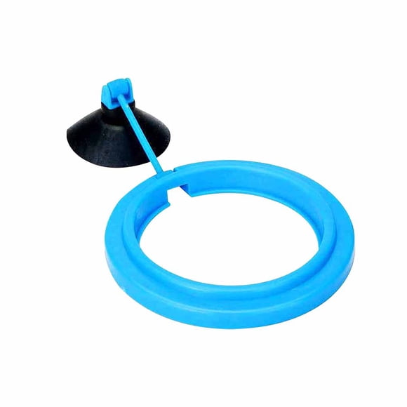 Methold Alimentador de alimentos, planta de agua, círculo cuadrado, pecera ajustable, manos libres, anillo de alimentación impermeable, accesorios de Alimentadores automáticos de peces Ronda Methold PT000320-02