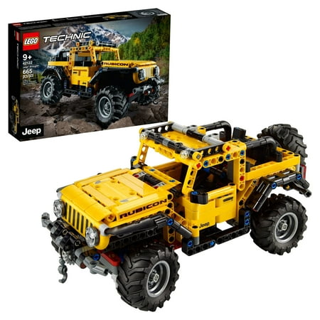 UPC: 0673419340052 | LEGO Technic Jeep Wrangler 4×4 Toy Car Model Building Kit  All Terrain Off Roader SUV   Gift Idea for Kids  Boys and Girls