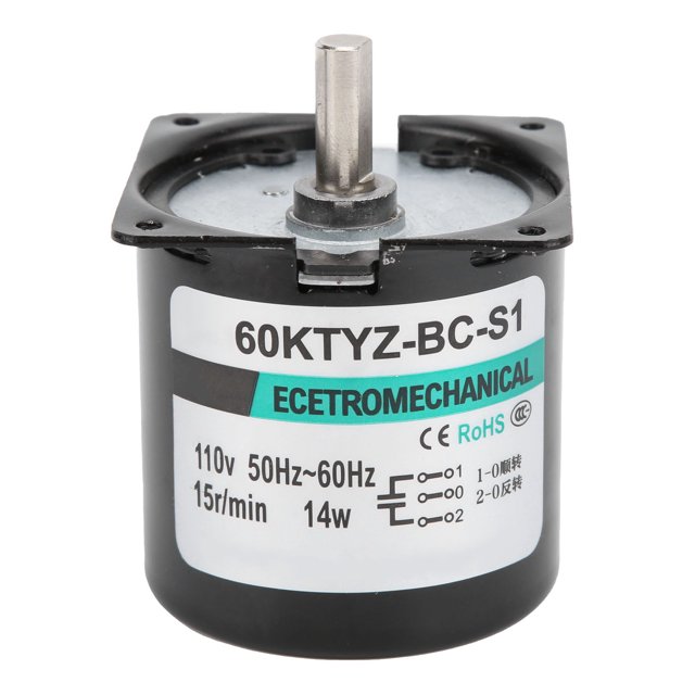 Motor de reducción de velocidad, micromotor síncrono de CA Motor síncrono de CA Mini motor con soporte Valor excepcional VoborMX herramienta