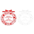 thumbnail image 1 of Pegatinas Navideñas Para Ventana Pegatinas De Copos De Nieve Calcomanías Estáticas Para Ventana Para Decoraciones Navideñas Suministros Para Fiestas sonducket HA037893-00, 1 of 6
