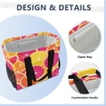 thumbnail image 4 of Large Capacity Handheld Storage Bag, Thickened Travel Organizer Bag for Picnic, Luggage & Clothing Oranges and Grapefruits, 4 of 7