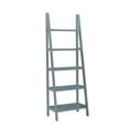 thumbnail image 2 of Linon Edson 5-Shelf Ladder Bookcase, 72" Height, Gray Finish, 2 of 8
