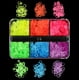 thumbnail image 1 of 6 rejillas fluorescentes para uñas, círculo hueco, decoraciones de lentejuelas, copos de forma redonda de neón, suministros para uñas, accesorios profesionales, 1 of 4