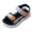 Grey, variant on Ymyiu Toddler Sandals Boys Toddler Buckle Sandals Open Toe Water Sandal with Adjustable Back Strap for Boys Girls Size 9.5(Grey, Toddler 9.5)