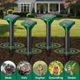 thumbnail image 2 of Repelente de topos Peepst, paquete de 8, alimentado por energía solar para patio y jardín, 2 of 8