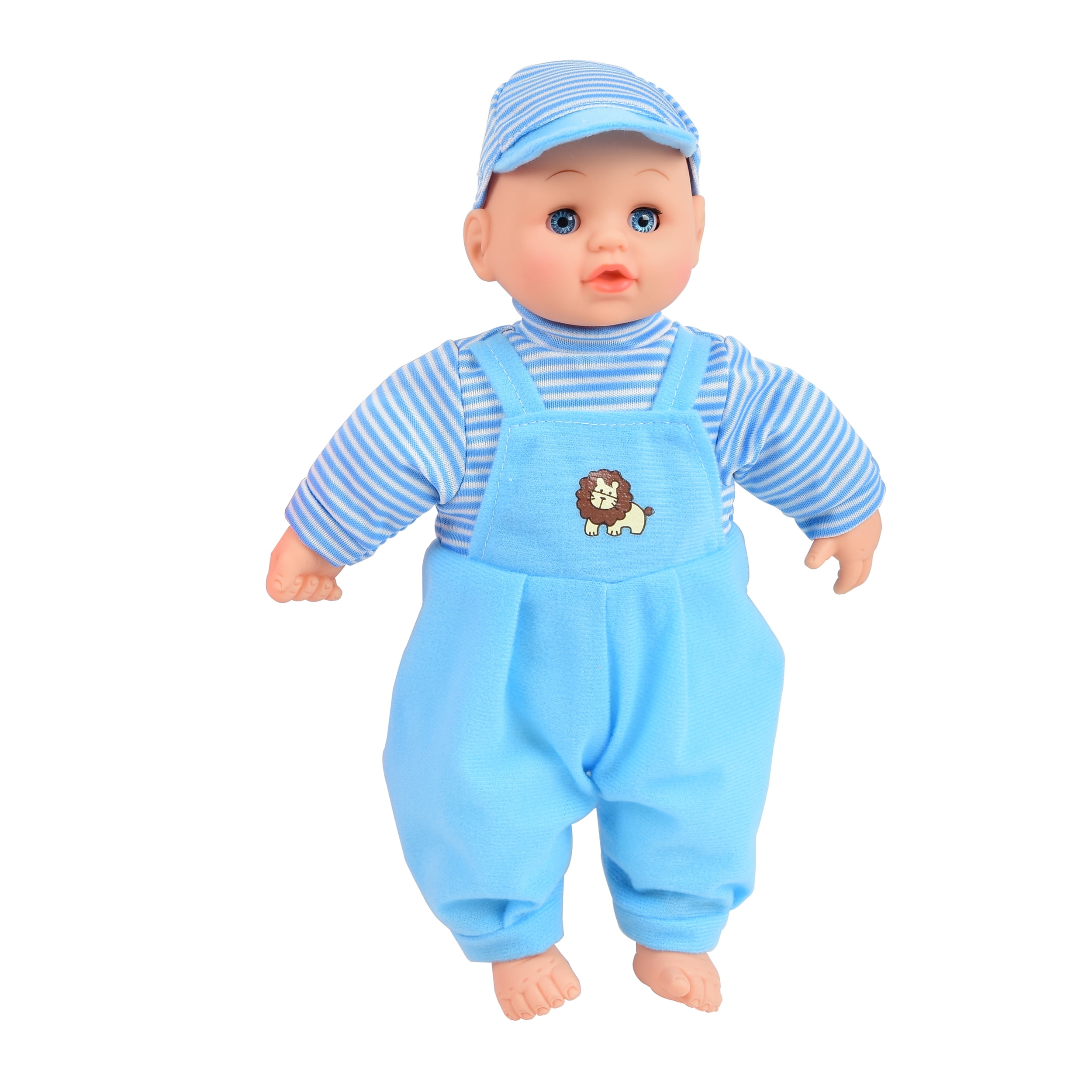 WonderPlay Baby Doll With 4 Sounds - Blue