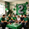 thumbnail image 4 of 40in Black And White Soccer Ball Number 2 Football Balloon Large Digit 2 | Suitable For Birthday Soccer Themed Party Decorations, 4 of 9