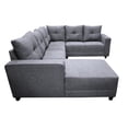 thumbnail image 4 of Sala Esquinera en U El Bazar Store Hera Gris Plata 160x275x215 cm, 4 of 8