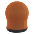 thumbnail image 1 of Pemberly Row Contemporary Swivel Ball Office Chair in Orange, 1 of 2