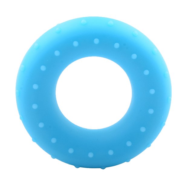 Greeniant Ejercitador de silicona para muñeca de mano, fortalecedor reutilizable antideslizante portátil, entrenador de fuerza de agarre, Accesorios para máquinas de ejercicios Azul