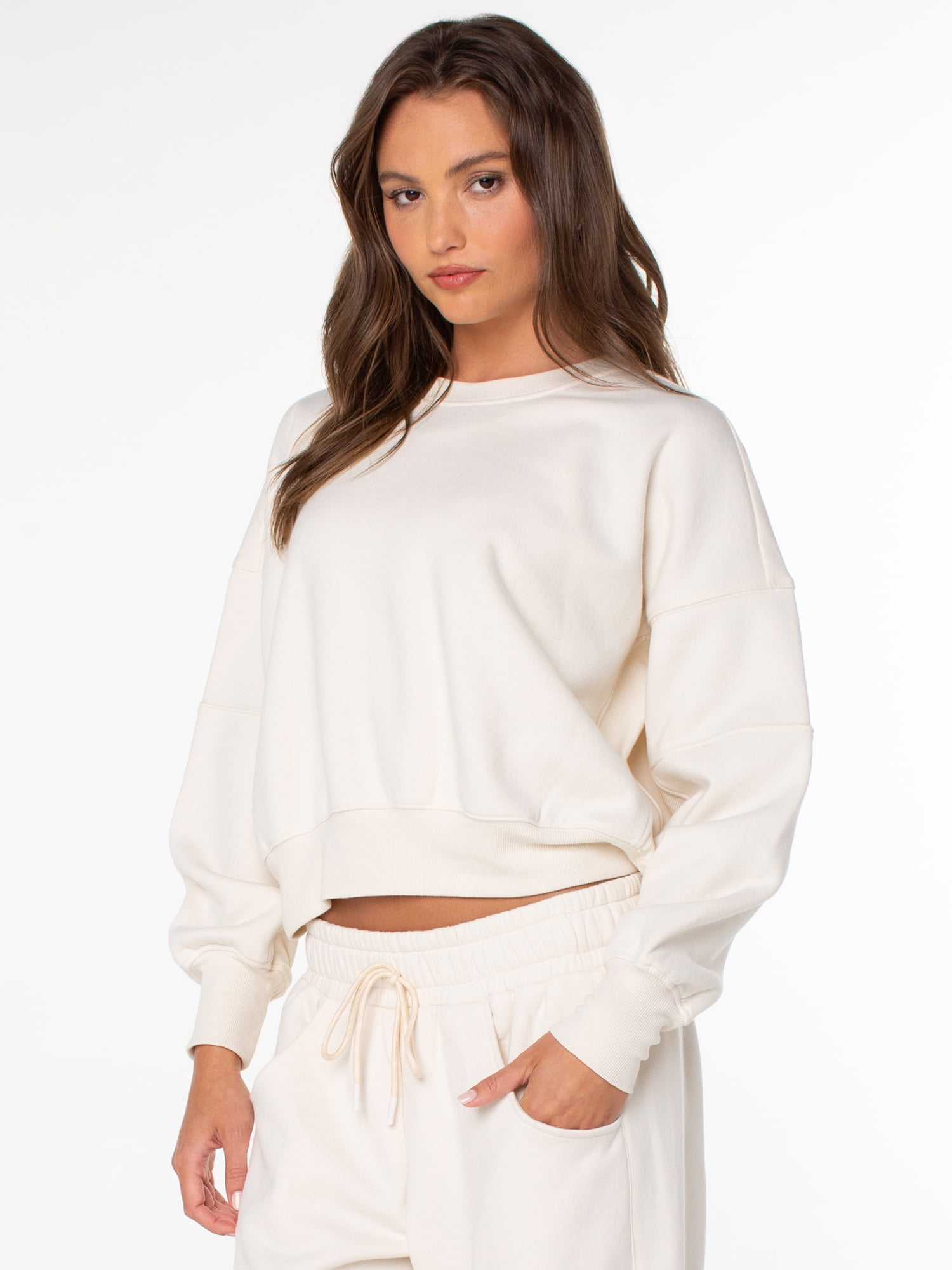 Celebrity Pink Women's and Women's Plus Pullover Sweatshirt, Sizes XS-4X