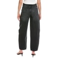 thumbnail image 2 of HUDSON Jeans womens  High-Rise Barrel Leg Molina Barrel Jean, 29, Black, 2 of 3