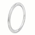 thumbnail image 3 of 925 Sterling Silver Step Down Stackable Ring Fancy/, 3 of 8