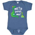 thumbnail image 3 of Inktastic My Tia Loves Me Nephew Boys Baby Bodysuit, 3 of 5