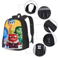 thumbnail image 2 of Yiaed inside out 2 Pattern Carry on Backpack,16.5x12.5x5.5 Personal Item Bag Carry On Backpack Water Resistant Lightweight Daypack, 2 of 6