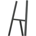 thumbnail image 6 of DecMode 20" x 56" Black Metal Tall Adjustable Floor 3 Tier Easel, 1-Piece, 6 of 15