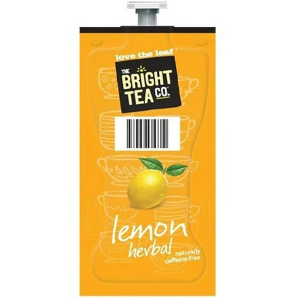 Flavia Lemon Herbal Tea Portion Pack 100 / Carton Bundle of 2