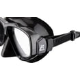 thumbnail image 2 of Máscara de buceo Cressi Focus de 2 lentes negra Cressi Focus Negro Dos Lentes Transparentes Graduables, 2 of 7