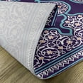 thumbnail image 5 of Ambesonne Moroccan Place Mats Set of 4, Oriental Design, Standard Size, Teal Royal Blue, 5 of 6