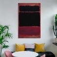 thumbnail image 6 of Black in Deep Red by Mark Rothko Painting Poster Wall Art Poster Gifts Bedroom Prints Home Decor Hanging Picture Canvas Painting Posters 16x24inch(40x60cm), 6 of 6