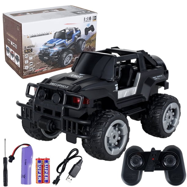 Grosse Voiture Télécommandée LISM 1/16 Tout-Terrain – Orange Flash – Neuf