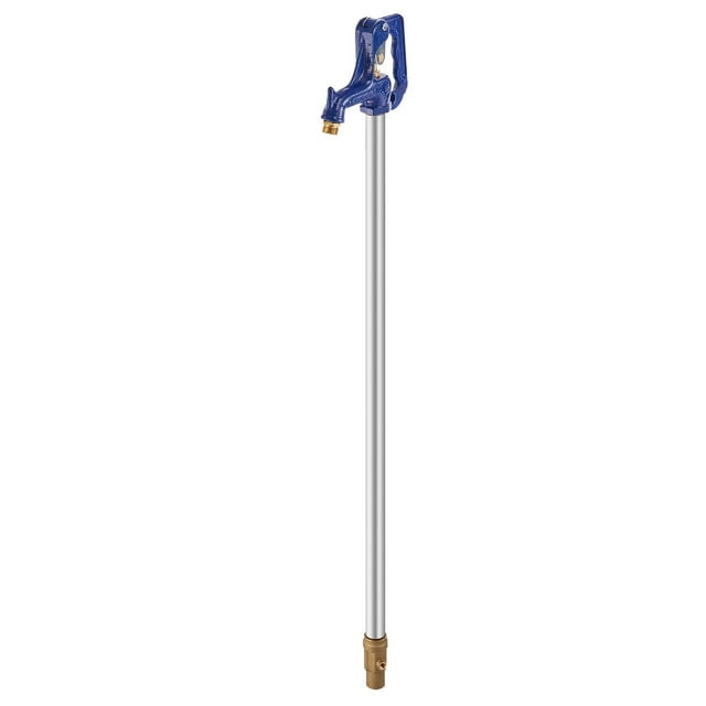STAWAY Borne d'Irrigation Antigel 75 Pouces - Fonte Robuste, Profondeur d'Enfouissement 48 Pouces, Double Vanne de Dérivation, Contrôle de Débit Réglable pour irrigation de Jardin et Ferme