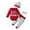 Red, variant on Futezty Toddler Boys Girls Clothes Fall Winter Outfit Sets, Baby Boy Girl 12 18 24 Months 2T 3T 4T 2-Pieces Set