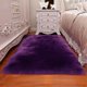 thumbnail image 1 of Alfombra para sala de estar de 160 x 230 cm, moderna, suave y esponjosa, para dormitorio, mesita de noche, sofá, silla, cojín, color blanco y gris, alfombras grandes, 1 of 4