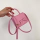 thumbnail image 5 of Bolso de mano con lazo para mujer, bonito y dulce, a la moda, sencillo y bonito, tipo bandolera, 5 of 6