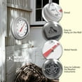 thumbnail image 4 of Infinity Instruments Essential Wall Thermometer - Silver, 12", 4 of 7