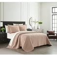 thumbnail image 2 of NY&C Home Babe 7-Piece Geometric Cotton Quilt Set, King, Blush, 2 of 2