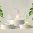 thumbnail image 4 of NATYSWAN Metal Candle Warmers with Dimmer & Timer Switch, 2 Bulbs, Pink, 4 of 10