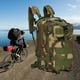 thumbnail image 2 of Mochila de senderismo portátil de 30 l para hombre, ideal para viajes y escuela. Camuflaje de la jungla, 2 of 9