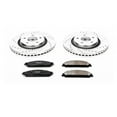 thumbnail image 3 of PowerStop Front Z23 Evolution Sport Carbon-Fiber Ceramic Brake Pad and Drilled & Slotted Rotor Kit Fits: FORD MERCURY Select Models K4599, 3 of 10