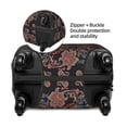thumbnail image 5 of Wukai Retro Floral Elastic Luggage Cover: Personalized Protection for Your Suitcase - Fits 19~29-inch, Washable & Durable Travel Companion-, 5 of 8