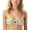 Fern, variant on Vince Camuto Womens Bandeau Striped Swim Top Separates Green XS