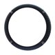 thumbnail image 1 of Funda protectora para volante de coche de cuero PU negro Funda para volante de coche con cristales brillantes Universal para coches SUV de 37-38 cm, 1 of 8