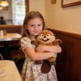 thumbnail image 5 of Cartoon Animal World Beaver Stuffed Animals Dolls -  Movie Beaver Plush Toys, Soft & Huggable Plushies, Collectible Home Decors, Perfect Birthday Christmas Gifts (Beaver Lizard  Shark), 5 of 9
