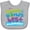 AC-Heather Grey, variant on Inktastic Audiologist Mom Quote Childs Boys or Girls Baby Bib