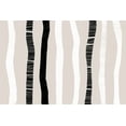 thumbnail image 2 of Uplusmestudio 32x23 White Modern Wood Framed Museum Art Print Titled - Stripes And Harmony, 2 of 4