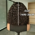 thumbnail image 6 of 1pc Elegant 14 Inches Curly Wave Wig, High Temperature Fiber, 150% Density, Women's Rose Net Cap, Suitable Mother's Day Gift, 6 of 6