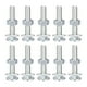 thumbnail image 5 of Pernos de carro con cabeza cuadrada Uxcell con tuercas y arandelas, tornillo de acero al carbono 1/4-20 x 1-1/2, 5 of 5