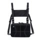 thumbnail image 1 of Bolsa de kit de reconocimiento, paquete de pecho de combate táctico Bolsas de chaleco Molle Bolsa frontal Camuflaje Funda de arnés Airsoft Mochila multiusos Bolsa de transporte EDC oculta 26 * 19 * 4, 1 of 5